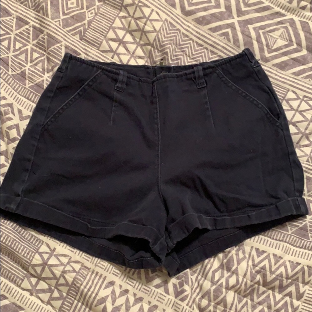 high waisted shorts